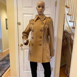 Micheal Kores Tan Coat - Size 6